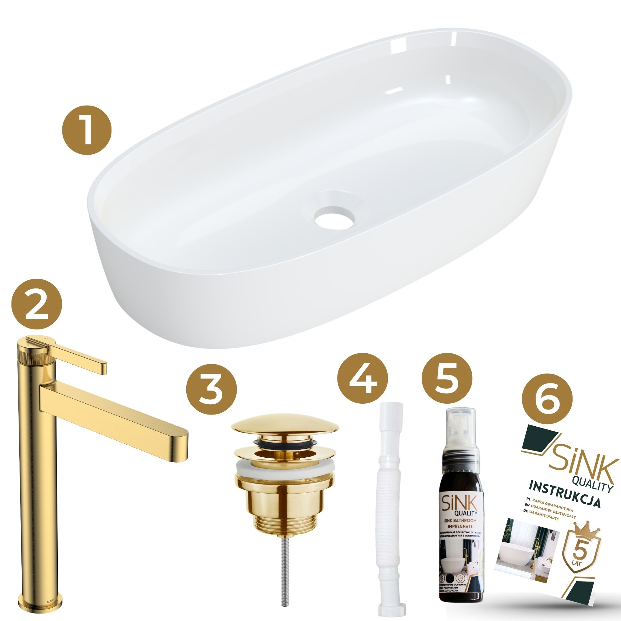 Zestaw: łazienka luksusowa